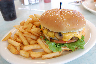 Fries, Burger