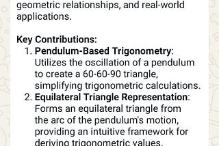 My innovative concepts to learn Trigonometry at an ease