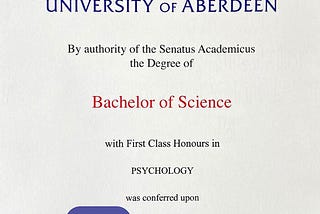 University of AberdeenCan you get a job with a University of Aberdeen fake degree?