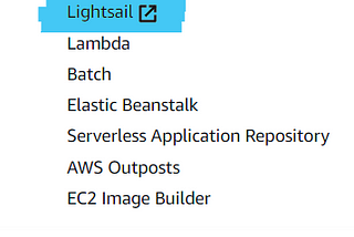 Setting up a Postgres instance in LightSail