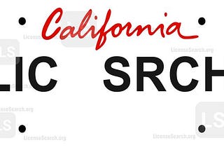 California License Plate Lookup: An Essential Tool for Vehicle Information