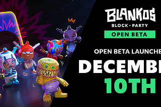 Announcing Blankos Open Beta and Supply Limits