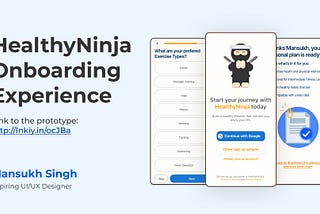 How I Designed a Data-Driven Onboarding Journey in HealthyNinja (a Health and Fitness App)