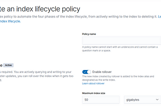 Elasticsearch Lifecycle Policy Kullanımı