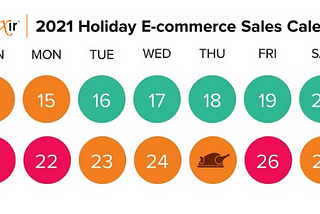 NetElixir’s 2021 Holiday E-Commerce Calendar