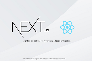 Next up…Next.js