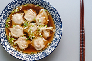 Vegetarian Wonton Soup Recipe