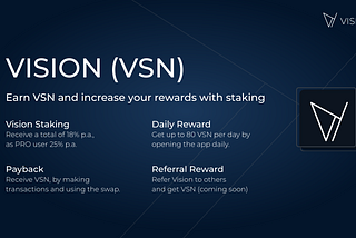 Earn #VSN in Vision