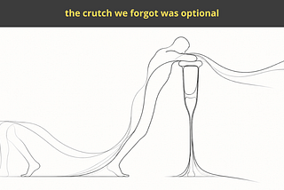 the crutch we forgot was optional