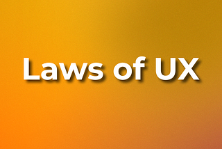 5 Laws Every Designer Should Know