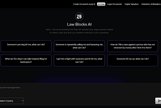 Talk to the Law: How Law Blocks AI Chat Makes Legal Help Instant & Accessible