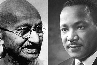 Lessons from Gandhi and Dr. King on social change.