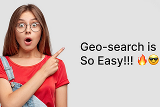 Add Geo-search to your website/app in just 9 lines of code