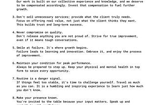 Building Purpose and Depth Through a Manifesto