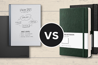 Remarkable 2 vs Notepads