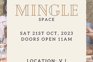 Mingle Update: New Event & A New Website 🚀