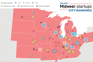 2023 Best of the Midwest: Startup City Rankings