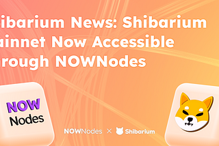 Shibarium News: Shibarium Mainnet Now Accessible Through NOWNodes