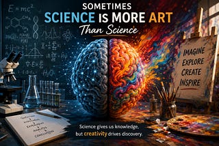 SCIENCE IS A ART