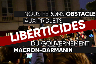 Nos libertés sont en danger ! Le 16 janvier, reprenons la marche