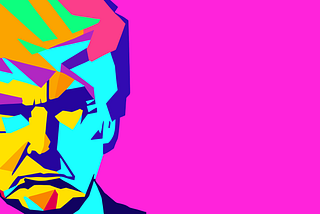 Donald Trump in full color