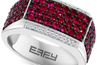 Mens Ruby Rings