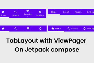 Implementing TabLayout with ViewPager on Jetpack compose