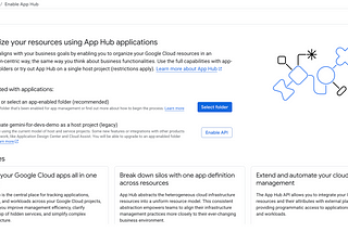 Tutorial Series : Application Hub in Google Cloud : Part 2 — Creating an Application