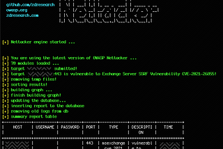 Detecting MS Exchange CVE-2021–26855 vulnerability using OWASP Nettacker