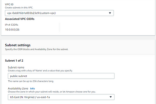 How to create custom VPC and RDS