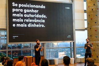 Se posicionando para ganhar mais autoridade, mais relevância e mais dinheiro.
