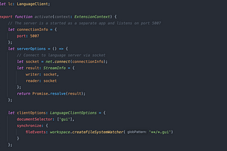 Integrate Language-Server with VS-Code extension