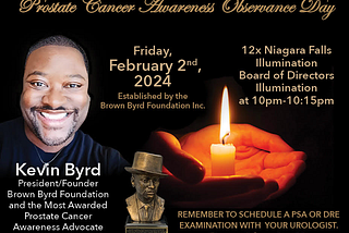 The 16th International Annual Prostate Cancer Awareness Day is scheduled for Friday, February 2nd…