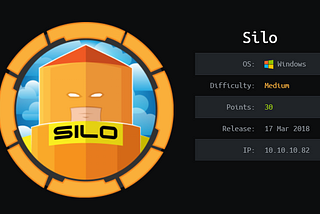 [Hack the Box] Siloをやってみた