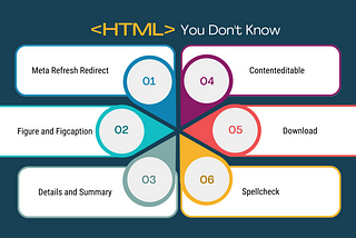 <HTML Snippets You Don't Know/>