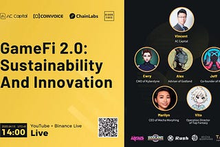 Coin Voice and Binance Live transcript — Sustainability and Innovation in Gamefi