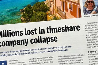 Global Great Hotels accused of large scale timeshare scam. But what was Onagrup’s involvement?