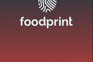 Final Project at Ironhack’s UX/UI Bootcamp — foodprint