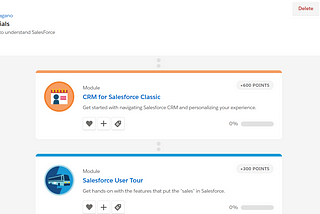 Empowering and collaborating with Salesforce Trailhead