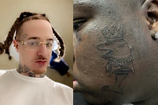 Rapper Face-Off: The Tattoo Saga Between Big Moochie Grape and Bayside Rod
