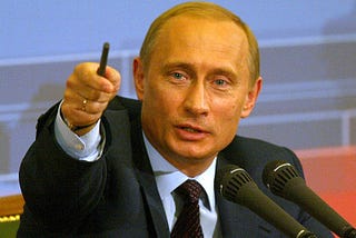 Official portrait of Russia’s president, Vladimir Putin