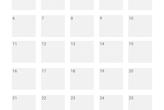 Blank Printable 30 Day Challenge Calendar to track your fitness. Use this template for workout, ab, plank, pushup, squat challenges.