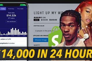 $14,407 IN 24 HOURS USING FAMOUS INFLUENCERS (SHOPIFY DROPSHIPPING)
