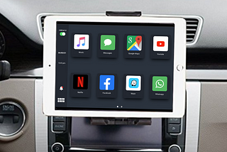 carplay on ipad — with incar app by carplayhacks.com