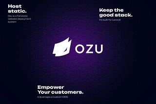 Ozu, a static website deployment solution for Laravel projects, is now recruiting beta testers.