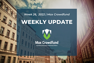 Weekly update — week 26