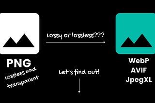 Choosing between lossy and lossless conversion for PNG