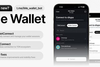 iMe Wallet Update: Expanding Web3 Capabilities
