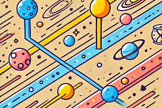 Puntos y líneas del universo