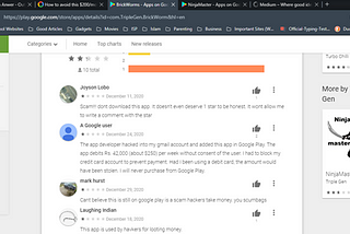 Beware of $1000 a month Scam on Google Play that Google Supports